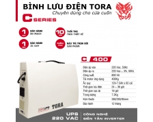 TORA C400  (vỏ nhựa ABS)